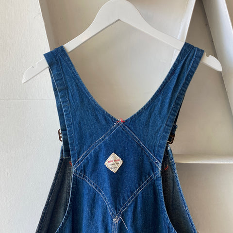 60's Big Mac Square bak Overalls - Large