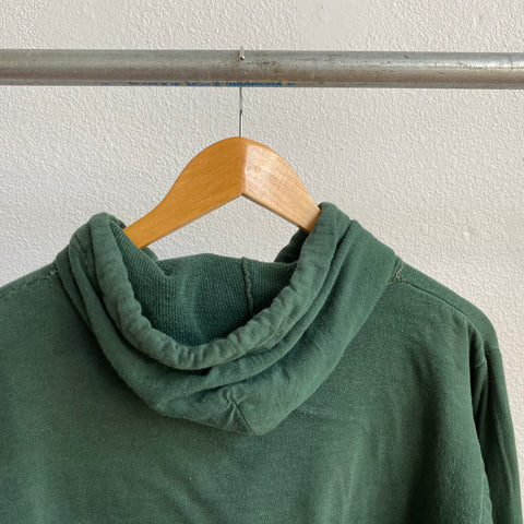 60's Cropped Double Ply Hoodie - XS