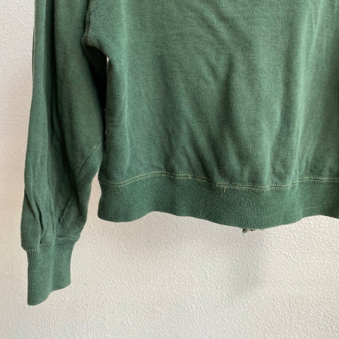 60's Cropped Double Ply Hoodie - XS