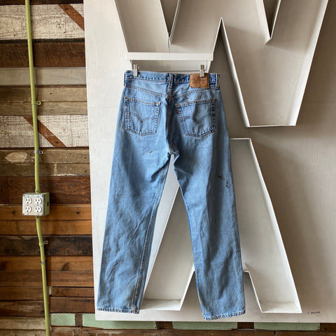 90's Levis 501 - 32” x 31”