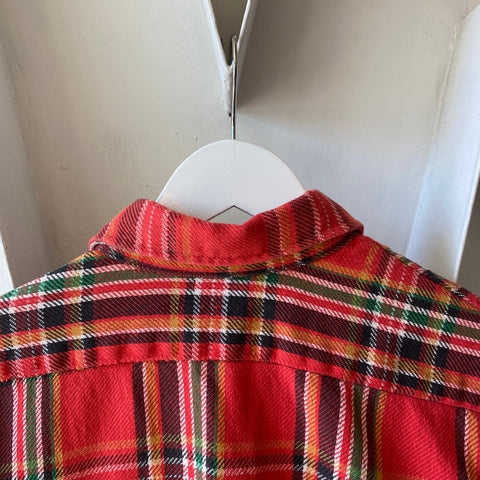 60's Montgomery Ward Cotton Flannel - Medium
