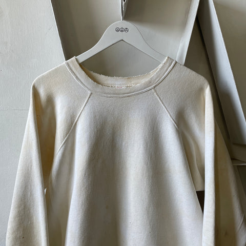 60’s Boxy Raglan Crewneck - XL