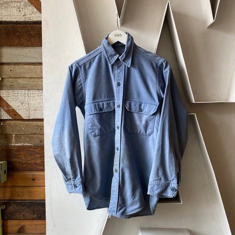 80's Woolrich Chamois Shirt - Medium
