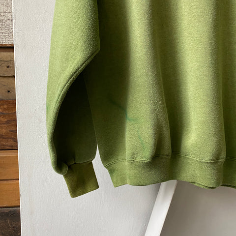 60's Raglan Crewneck Sweatshirt - Large