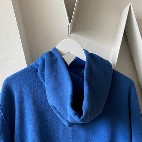 70’s Russell Blue Devil Hoodie - Large