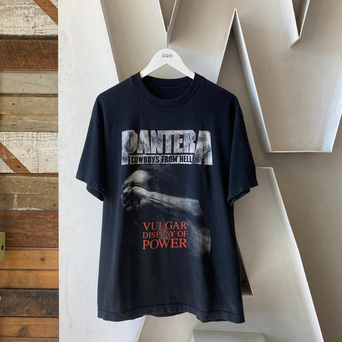 Y2K Pantera Vulgar Power Tee - Large