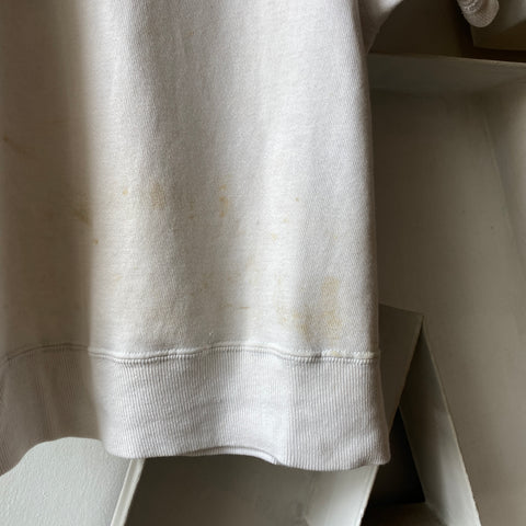 60's Triple White Nevada Crew - Small