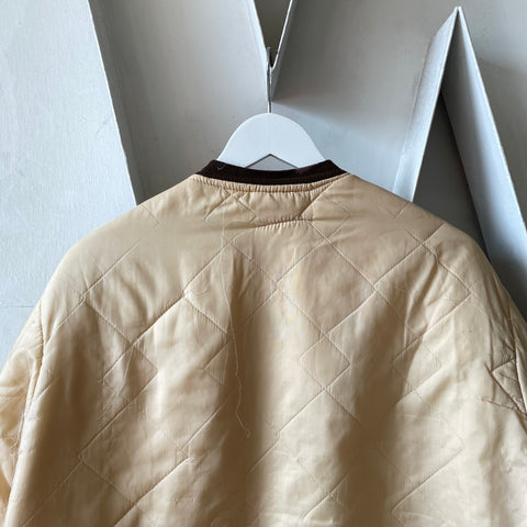60’s Boxy Quilted Liner Jacket - Large