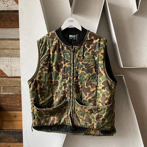 90's Duck Camo Vest - Large