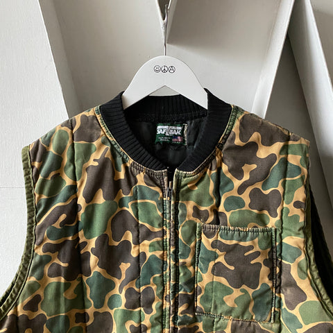 90's Duck Camo Vest - Large