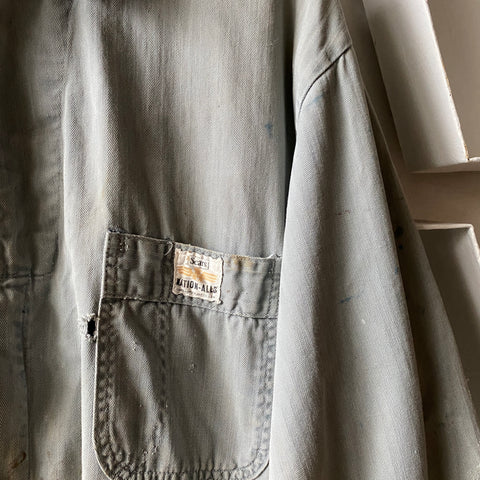 50's Sears Cropped HBT Jacket - XL