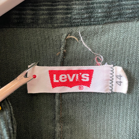 70’s Levi’s Green Corduroy Trucker Jacket - Medium