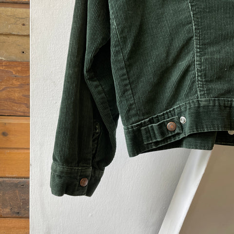 70’s Levi’s Green Corduroy Trucker Jacket - Medium