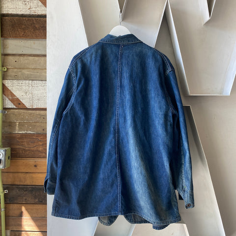 40's Surplus Button Chore Coat - XL