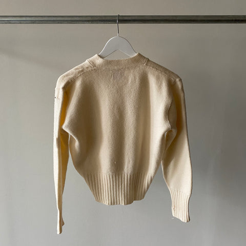 60's V-neck Sweater - Small