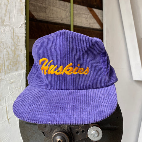 80's Huskies Corduroy Hat - OS