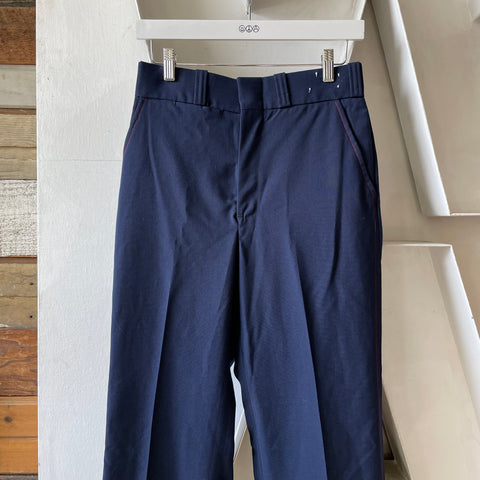 80’s Amtrak Uniform Trousers - 29” x 28”