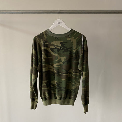 70’s Camo Sweatshirt - XL
