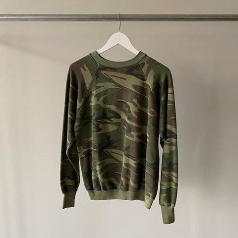 70’s Camo Sweatshirt - XL