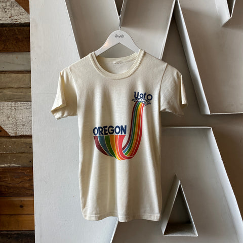 70's U Of O Tee - Small