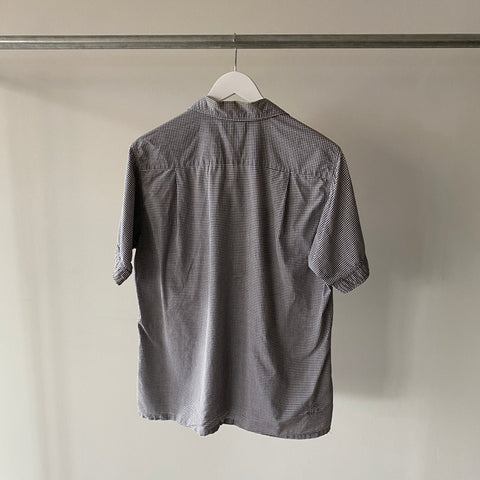 60's Puritan Gingham Button up - Medium