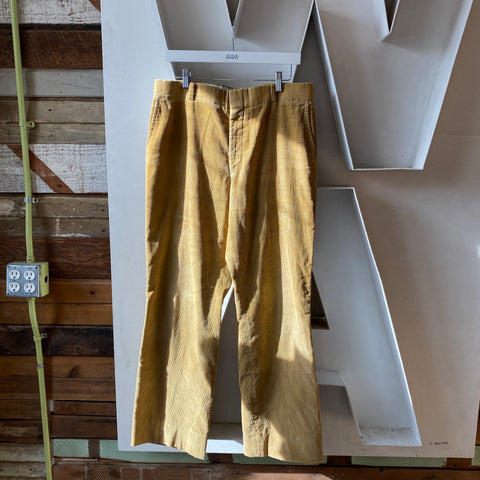 70's Norm Thompson Corduroy Trousers - 34” x 31”