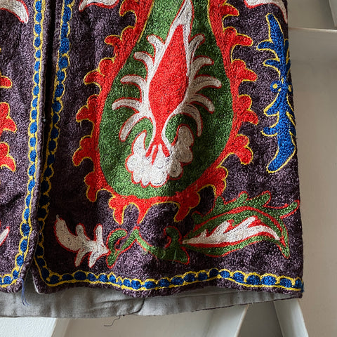 70's Embroidered Vest - Small