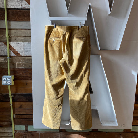 70's Norm Thompson Corduroy Trousers - 34” x 31”