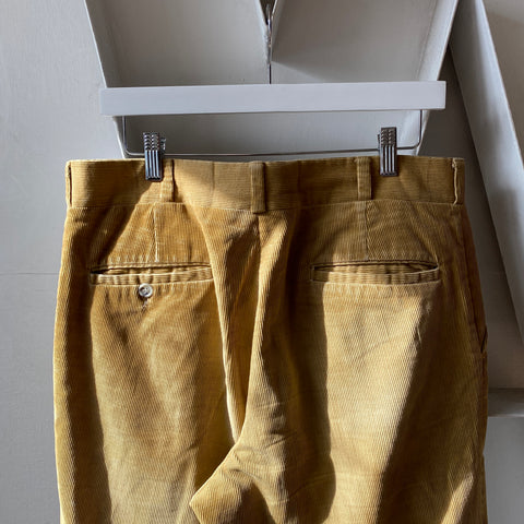 70's Norm Thompson Corduroy Trousers - 34” x 31”