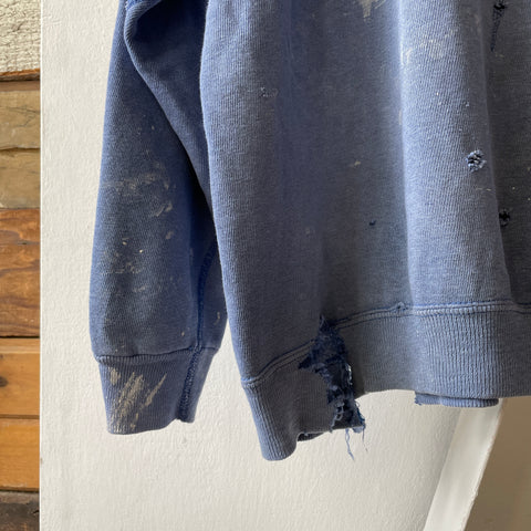 60’s Thrashed Gusset Raglan Crewneck - Large