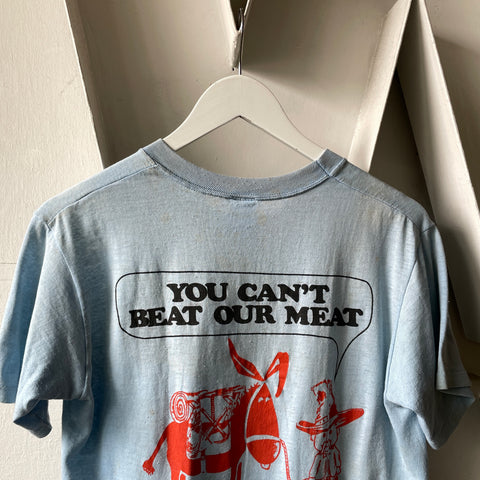 80’s Beat Meat Tee - Medium