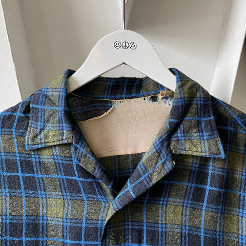50’s Boxy Wool Flannel - Large