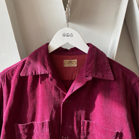60's Brent Corduroy Shirt - Medium