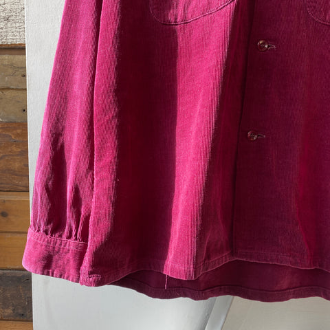 60's Brent Corduroy Shirt - Medium