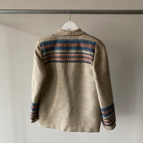 60's Traditional Norwegian Chore Coat - Small