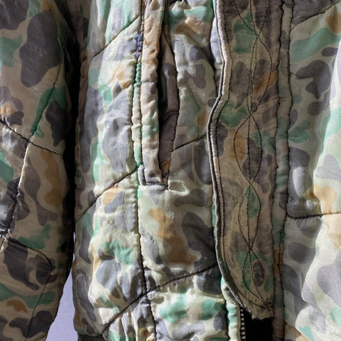 60's Custom Military Bomber Jacket - Large