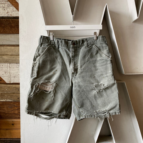 Thrashed Carhartt Shorts - 34” x 8”
