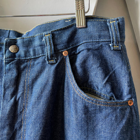 60’s Ranchcraft High Waisted Selvedge Denim - 33” x 30”