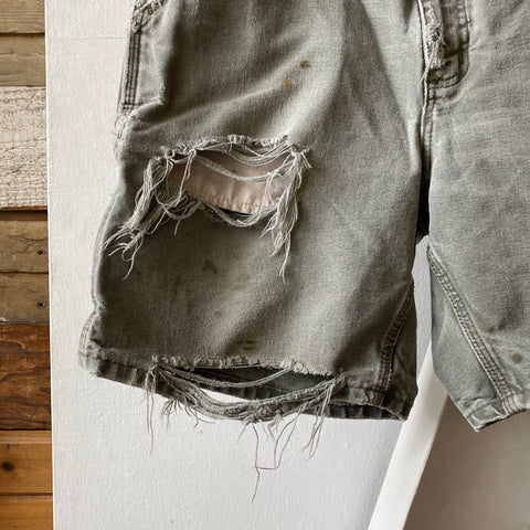 Thrashed Carhartt Shorts - 34” x 8”