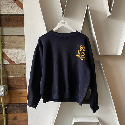 70's Russell Irish Soccer Crew - XL