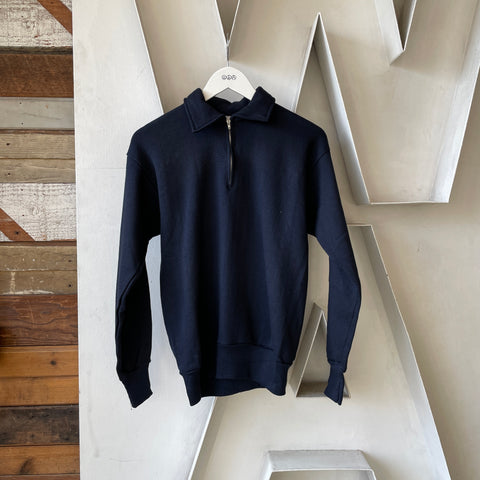 60’s Unworn Quarter Zip Sweatshirt - Medium