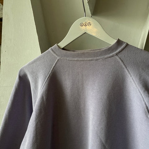 60's Lavender Raglan Sweatshirt - Large