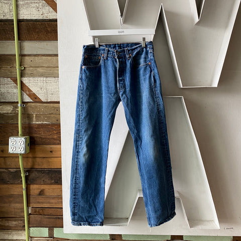 90's Levi’s 501s - 31” x 30”