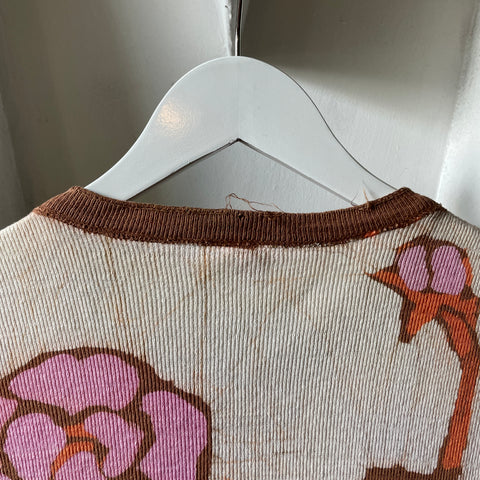 60’s Batik Henley - Small