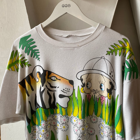 80's AOP Boop Tee - XL