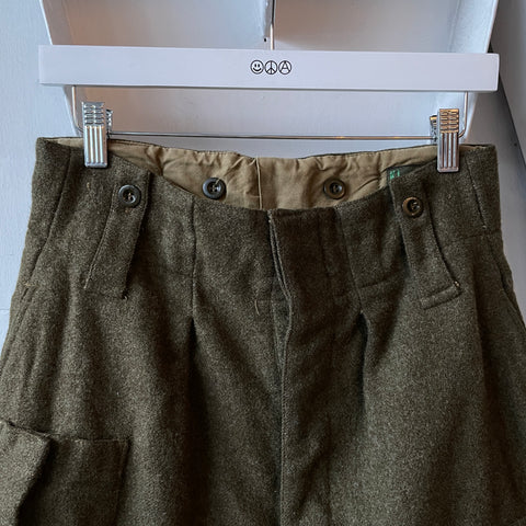 60’s Euro Military Trousers - 28 x 27.5