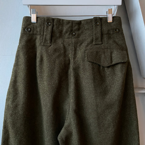 60’s Euro Military Trousers - 28 x 27.5