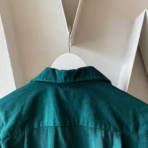 60's Brent Corduroy Shirt - Medium