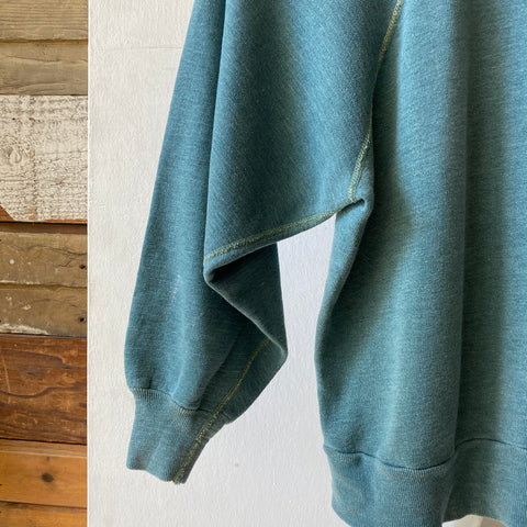 60's Overstitch Raglan - Small
