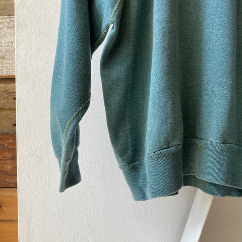 60's Overstitch Raglan - Small